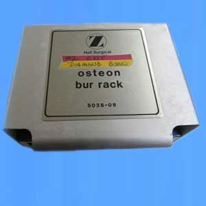 Conmed Hall 5038-09 Osteon Bur Rack